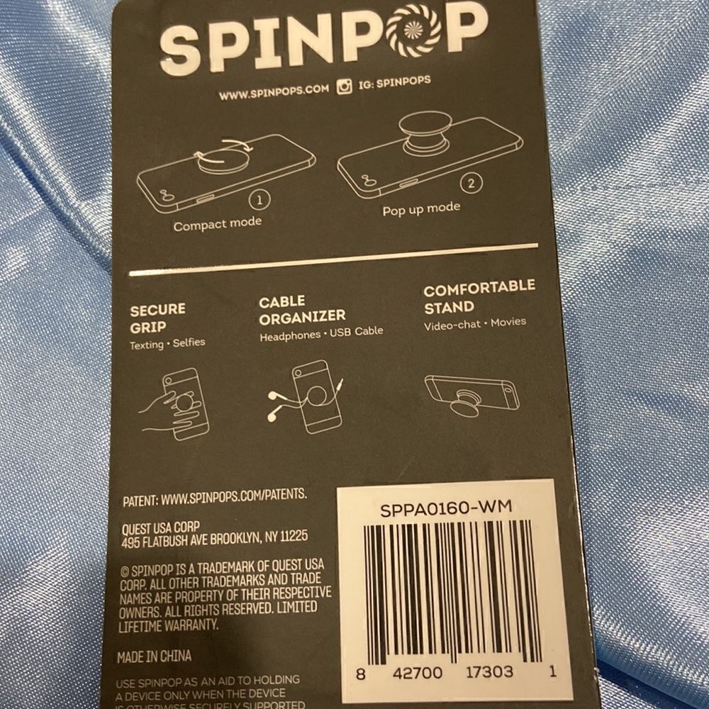 3 for $10 Spin Pop Phone Grip, Kickstand & Organizer‎ - Picture 5 of 7